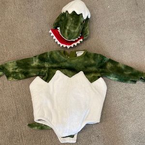 Pottery Barn Kids Egg Dino 6-12mo Halloween Costume